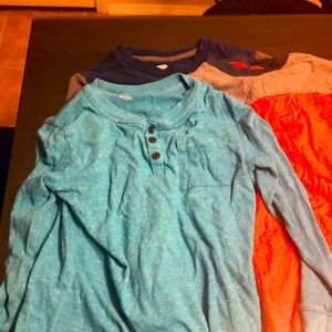 3 size small boys long sleeve